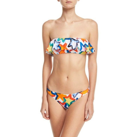 Milly Cabana St. Lucia star print bikini bottom size P (0-2) - Picture 4 of 5
